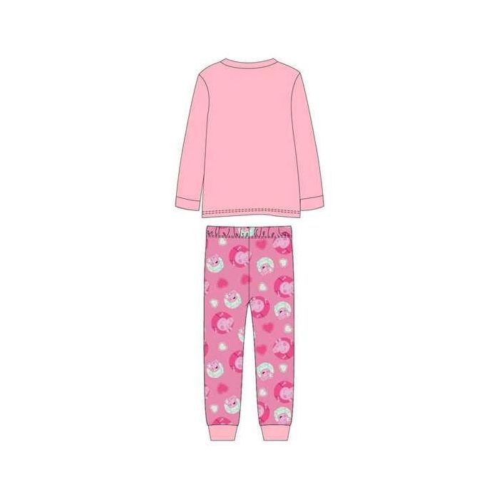 Pijama largo single jersey peppa pig 3 años 1