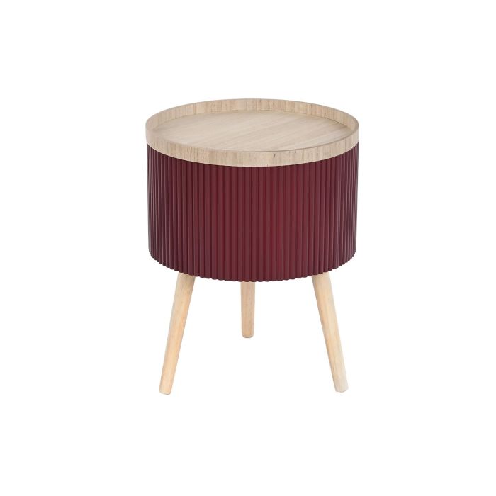 Mesita Auxiliar Shabby DKD Home Decor Marron Granate 38.5 x 49 x 38.5 cm Mesita Auxiliar Shabby DKD Home Decor Marron Granate 38.5 x 49 x 38.5 cm