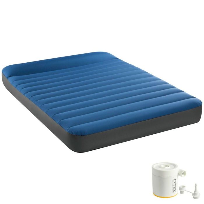 Colchón Hinchable Intex 137 x 22 x 191 cm (3 Unidades) 6 Colchón Hinchable Intex 137 x 22 x 191 cm (3 Unidades) 6