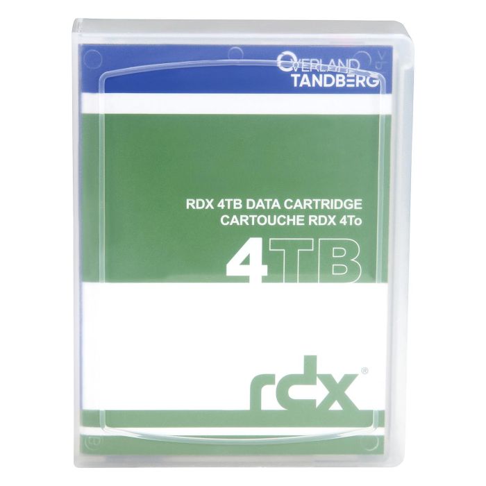 Tandberg Data Cartucho RDX 4TB 8824-RDX, Disco Extraíble RDX, Capacidad 4 TB, Velocidad 150 MB/s 3