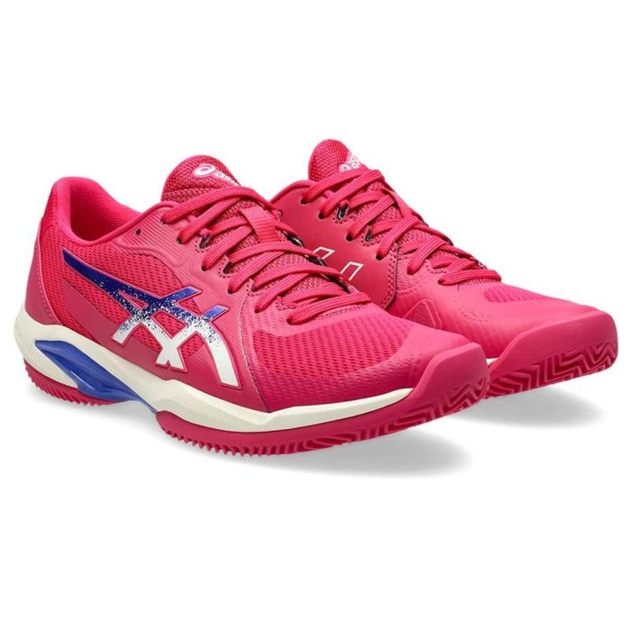 Zapatillas de Tenis para Mujer Asics Solution Swift Ff 2 Clay Rojo Carmesí 40 3
