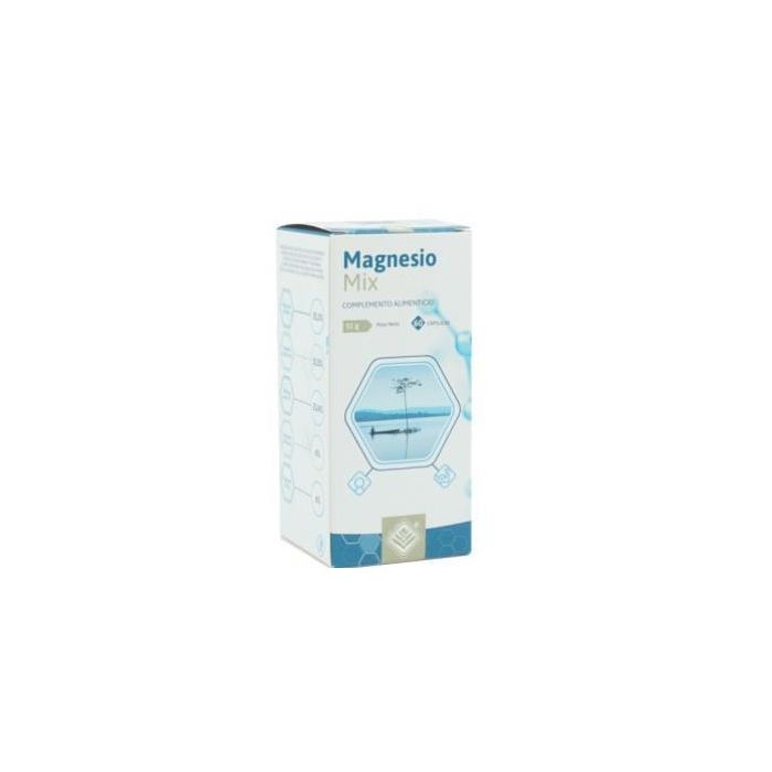 GHEOS Magnesio Mix con Vitamina B6 - Complemento Alimenticio 60 Cápsulas