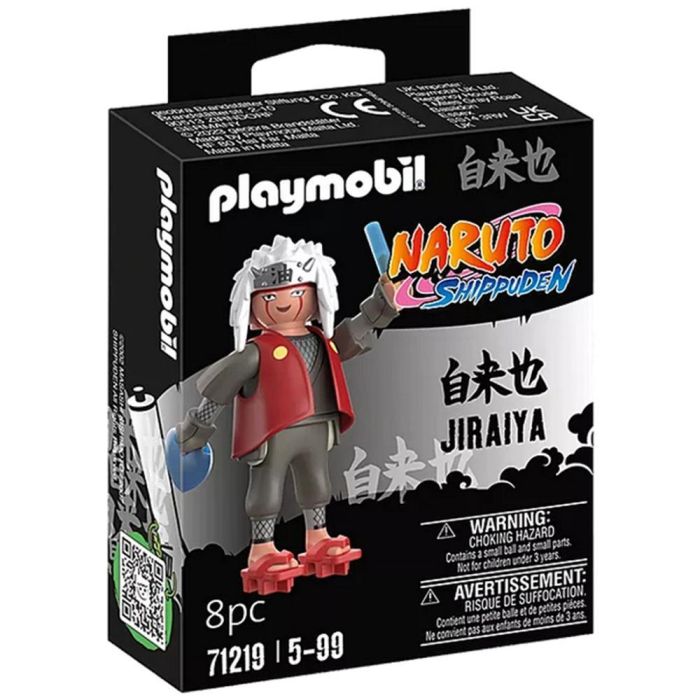 PLAYMOBIL 71219 Jiraiya - Naruto Shippuden - Edad 5 PLAYMOBIL 71219 Jiraiya - Naruto Shippuden - Edad 5