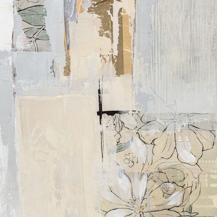 DKD Home Decor Cuadro Moderno Abstracto Beige Dorado Lienzo Pino Pintado a Mano 2.4 x 120 x 90 cm (2 Unidades) 5 DKD Home Decor Cuadro Moderno Abstracto Beige Dorado Lienzo Pino Pintado a Mano 2.4 x 120 x 90 cm (2 Unidades) 5