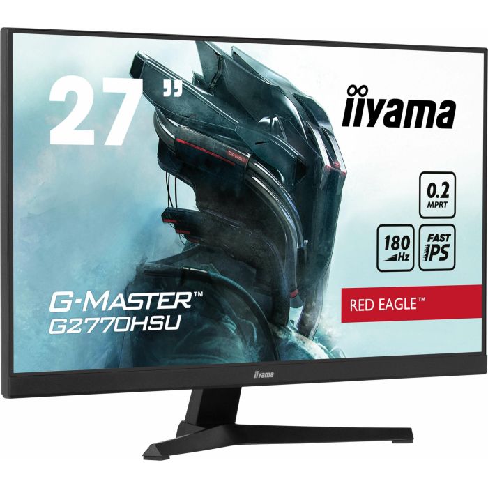 Iiyama G2770HSU-B6 Monitor Gaming 27" IPS FHD 1920x1080 0.2ms 180Hz HDMI DP Negro 0 Iiyama G2770HSU-B6 Monitor Gaming 27" IPS FHD 1920x1080 0.2ms 180Hz HDMI DP Negro 0
