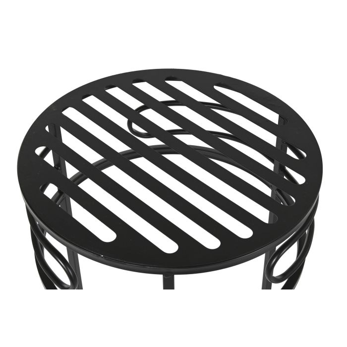 Mesita Auxiliar Loft DKD Home Decor Negro 30 x 70 x 30 cm Set de 3 (2 Unidades) 1 Mesita Auxiliar Loft DKD Home Decor Negro 30 x 70 x 30 cm Set de 3 (2 Unidades) 1