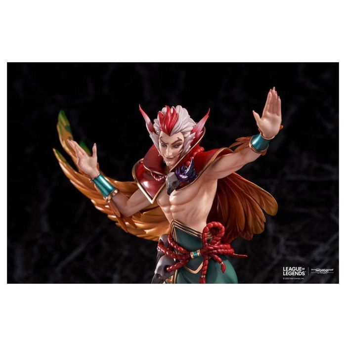Figura League Of Legends Estatua Rakan 4 Figura League Of Legends Estatua Rakan 4