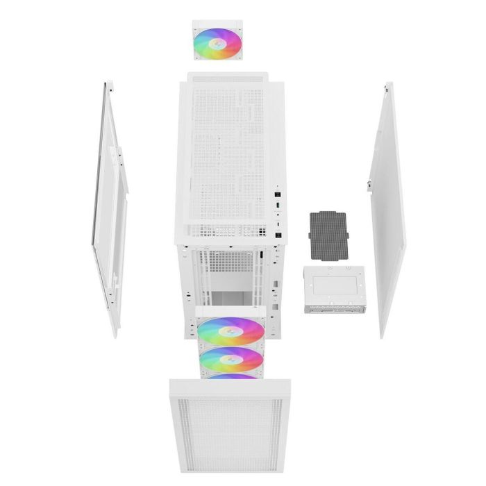 Deepcool DEE1691287700194 Caja PC Torre mediana CH560 DIGITAL, Blanca, sin Fuente de Alimentación, Formato E-ATX 3