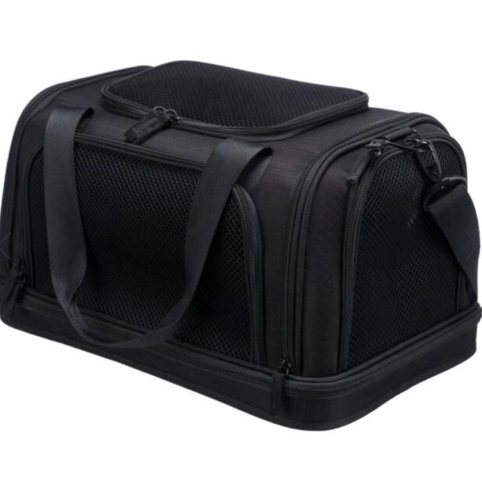 Trixie TRI4057589289049 Bolsa de Avión Negra 28x25x44 cm 1