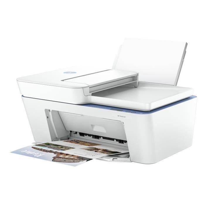 HP Impresora Todo en Uno Deskjet 4222e Inyección de Tinta Color, Copia y Escaneo con 3 Meses de Tinta Instantánea Incluida HP+ 5