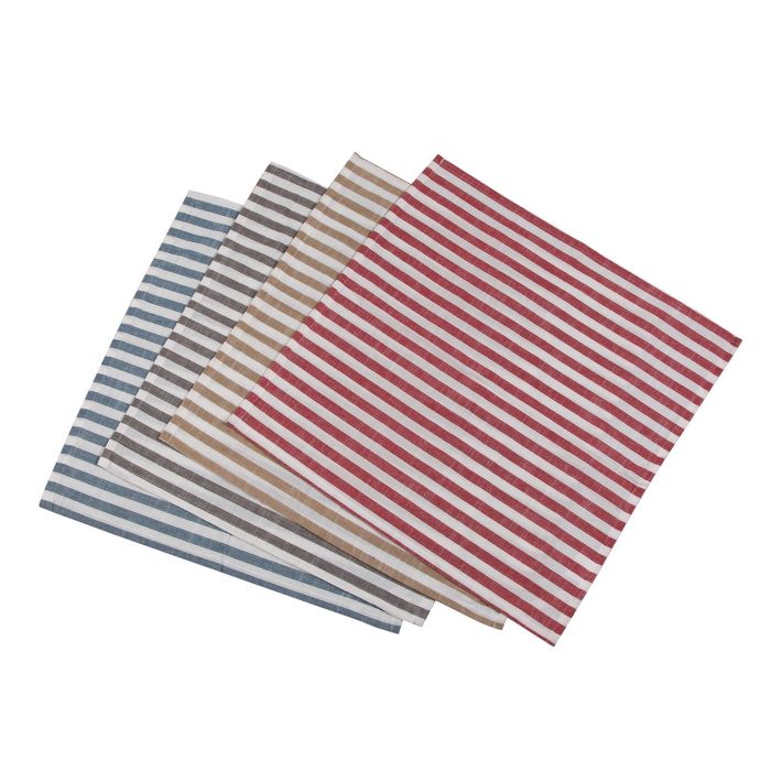 Paño Cocina Rayas Surtido 50X50Cm Versa (24 Unidades) Paño Cocina Rayas Surtido 50X50Cm Versa (24 Unidades)