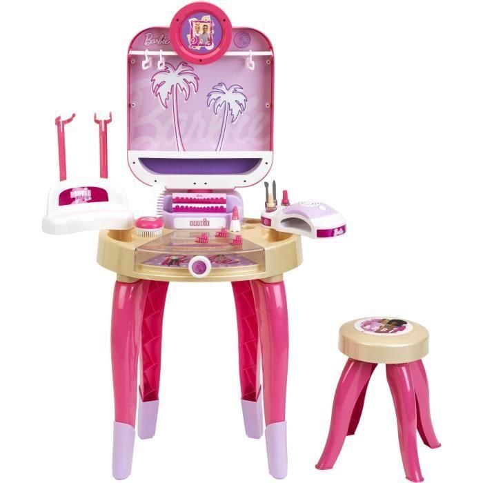 Juguete de belleza - KLEIN - Centro de belleza Barbie Happy Vibes - Completo con muchos accesorios y luz. 4