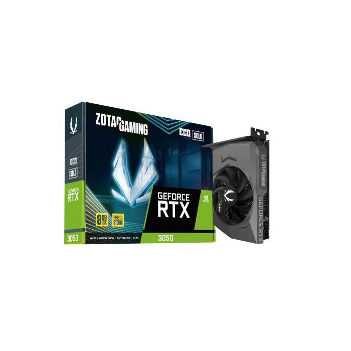 Zotac GAMING GeForce RTX 3050 Eco Solo NVIDIA 8 GB GDDR6 7