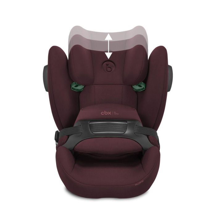 Cybex Silla de coche Pallas B3 i-Size Grupo 1/2/3 Reclinable Rojo oscuro 6