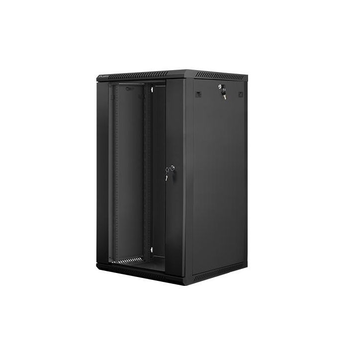 Lanberg WF01-6622-10B armario rack 22U Bastidor de pared Negro Lanberg WF01-6622-10B armario rack 22U Bastidor de pared Negro
