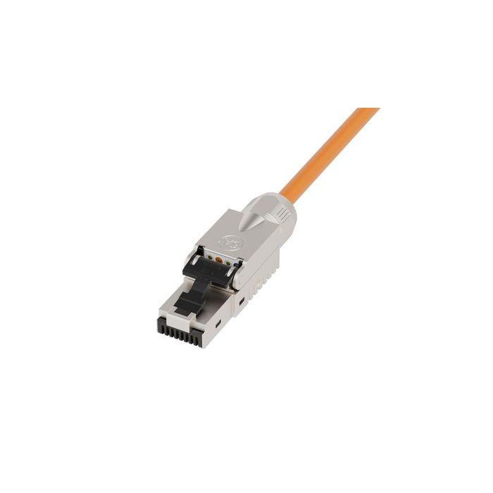 Lanview Conector RJ45 FTP Cat6a para Conductor Sólido/Trenzado AWG22-23 para Instalaciones Apantalladas y No Apantalladas 2