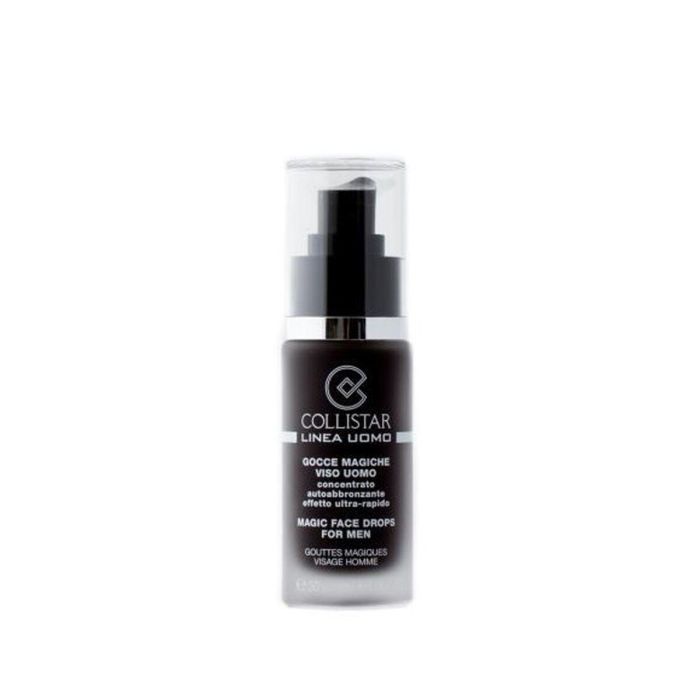 COLLISTAR UOMO Gotas Mágicas Rostro Autobronceadoras - Bronceado Perfecto en <60 Minutos con Vit. E Hidratante 30 ml