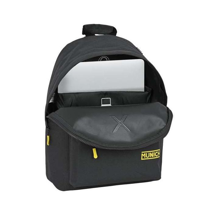 Safta Mochila para portátil 14.1" Munich Básicos Grafito 31x41x16 cm 2