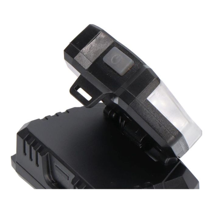 Edm Linterna de cabeza inclinable 60° LED 5W y SMD 8x1W, 3 modos de luz, IP30 3