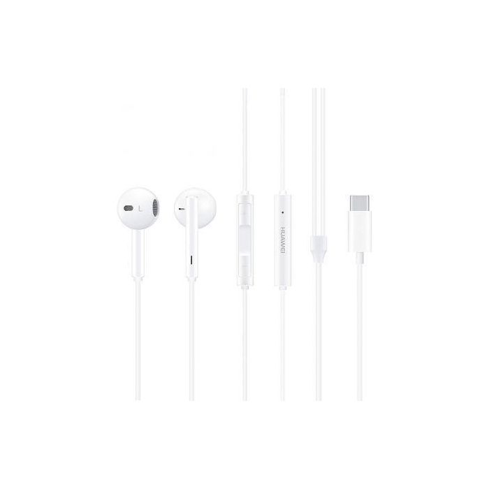 AURICULARES INTRAUDITIVOS HUAWEI CM33 BLANCO - MICRÓFONO INCORPORADO - CONEXIÓN USB TIPO-C 3 AURICULARES INTRAUDITIVOS HUAWEI CM33 BLANCO - MICRÓFONO INCORPORADO - CONEXIÓN USB TIPO-C 3