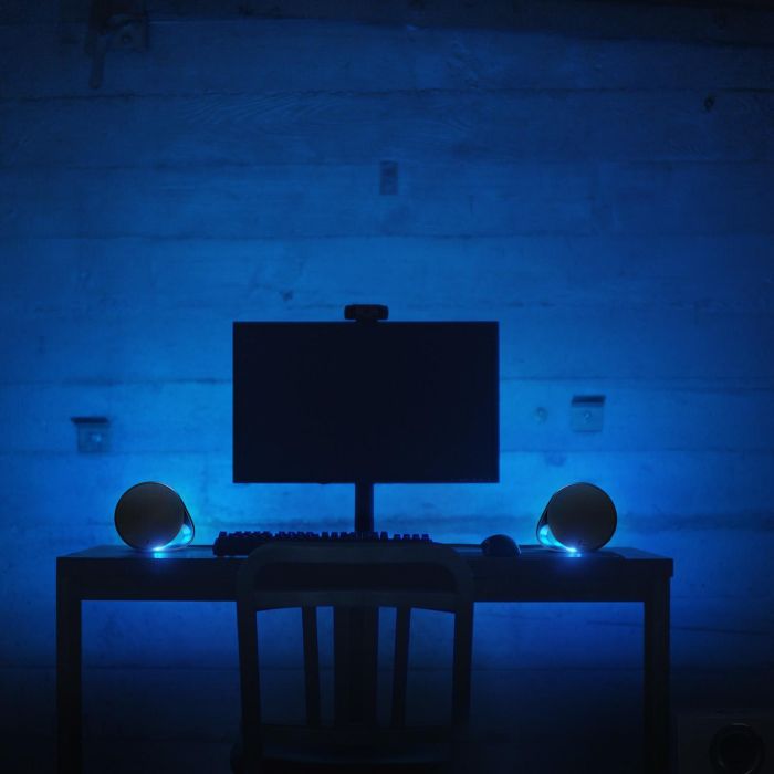 Logitech G560 980-001301 Altavoces Gaming con Bluetooth, 240W, LIGHTSYNC RGB, DTS:X Ultra, USB y 3.5mm 6