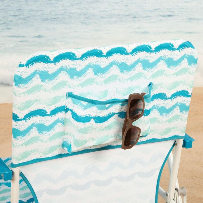 Silla de Playa Aktive 45 x 70 x 40 cm (2 Unidades) 4 Silla de Playa Aktive 45 x 70 x 40 cm (2 Unidades) 4