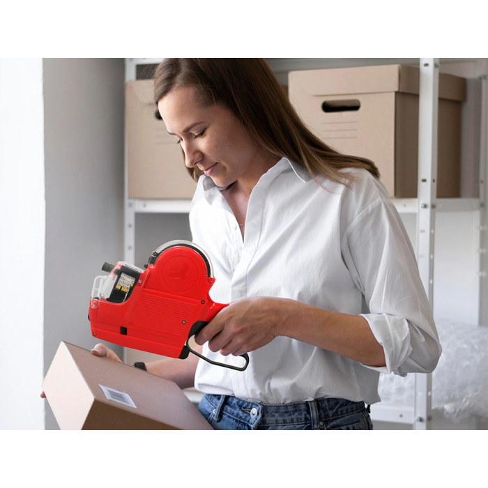 Q-connect Etiquetadora Marcaprecios 2 Rodillo 10 Dígitos por Línea 7 Q-connect Etiquetadora Marcaprecios 2 Rodillo 10 Dígitos por Línea 7