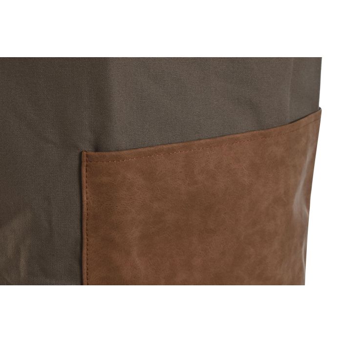 Bolsa de basura de jardín Home ESPRIT Marrón polialgodon Algodón 40 x 40 x 60 cm 1 Bolsa de basura de jardín Home ESPRIT Marrón polialgodon Algodón 40 x 40 x 60 cm 1