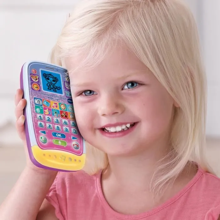 Vtech VT80529255 Smartphone P'Tit Genius Magic Rosa Claro - Idioma francés 4