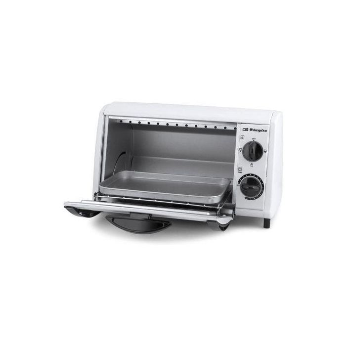 MINI HORNO / TOSTADOR MULTIFUNCION ORBEGOZO HO 800 A BLANCO - 800W - 8L - 2 BARRAS CALEFACTORAS DE CUARZO - TEMPORIZADOR 15 MINUTOS 1 MINI HORNO / TOSTADOR MULTIFUNCION ORBEGOZO HO 800 A BLANCO - 800W - 8L - 2 BARRAS CALEFACTORAS DE CUARZO - TEMPORIZADOR 15 MINUTOS 1