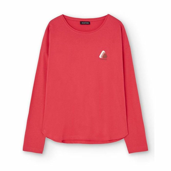 Camiseta de Manga Larga Mujer Astore Lung Rosa M 0 Camiseta de Manga Larga Mujer Astore Lung Rosa M 0
