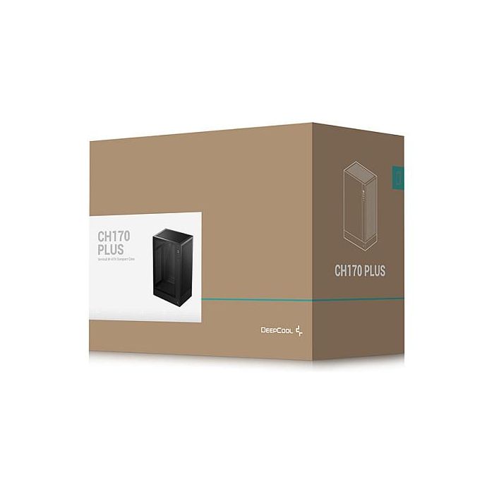 DeepCool CH170 PLUS Torre PC Negro Micro ATX Mini-ITX compatible con Vidrio Templado 2 DeepCool CH170 PLUS Torre PC Negro Micro ATX Mini-ITX compatible con Vidrio Templado 2