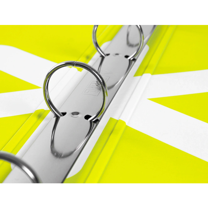 Antartik Carpeta A4 Forrada con 4 Anillas Redondas de 25 mm, Azul 6