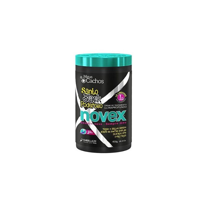 Novex Mystic Black Mask 400ml - Crema Tratamiento Ultra-Profundo para Rizos Nutridos e Hidratados Novex Mystic Black Mask 400ml - Crema Tratamiento Ultra-Profundo para Rizos Nutridos e Hidratados