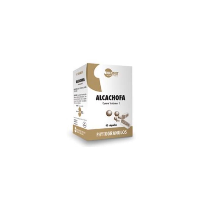 WAYDIET NATURAL PRODUCTS Alcachofa 45 Cápsulas - Mantiene función hepática y digestiva