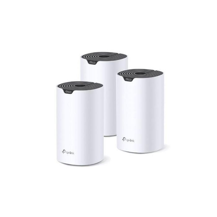 TP-Link DECO S7 3-PACK Sistema Wi-Fi Mesh AC1900 Doble Banda para Cobertura Total en Casas Grandes, Conecta +100 Dispositivos, 3 Puertos Gigabit 0 TP-Link DECO S7 3-PACK Sistema Wi-Fi Mesh AC1900 Doble Banda para Cobertura Total en Casas Grandes, Conecta +100 Dispositivos, 3 Puertos Gigabit 0