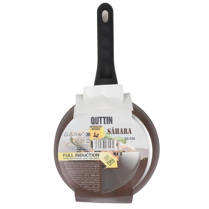 Sartén de aluminio forjado 20 cm M/Soft Full Saha - Quttin (6 Unidades) 4 Sartén de aluminio forjado 20 cm M/Soft Full Saha - Quttin (6 Unidades) 4