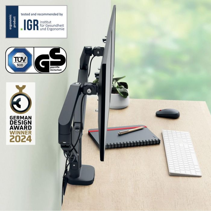 Soporte de Mesa para Pantalla Leitz Ergo Space Saving 17" 32" 7 Soporte de Mesa para Pantalla Leitz Ergo Space Saving 17" 32" 7