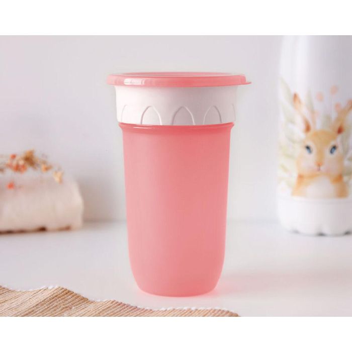 KioKids Vaso Step 3 Anti-Derrame para Bebés +12 Meses, Rosa 4