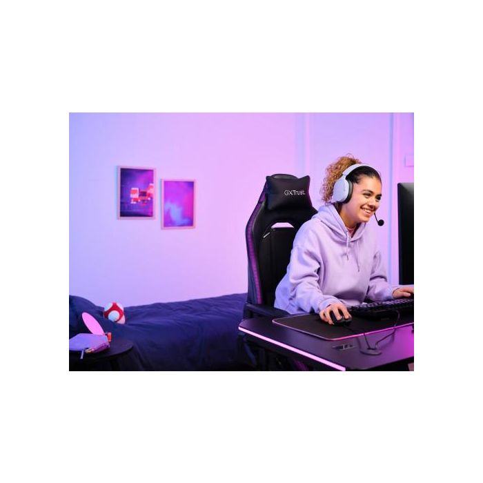 Trust Auriculares Gaming Inalámbricos GXT 491P Fayzo Doble Conexión 2.4GHz y Bluetooth Morado 25305 7 Trust Auriculares Gaming Inalámbricos GXT 491P Fayzo Doble Conexión 2.4GHz y Bluetooth Morado 25305 7