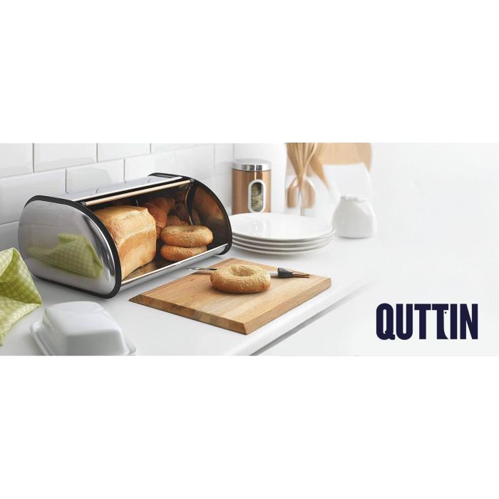 Panera Metal C/Tapa 43.5X27.5X18Cm Quttin (4 Unidades) 5 Panera Metal C/Tapa 43.5X27.5X18Cm Quttin (4 Unidades) 5