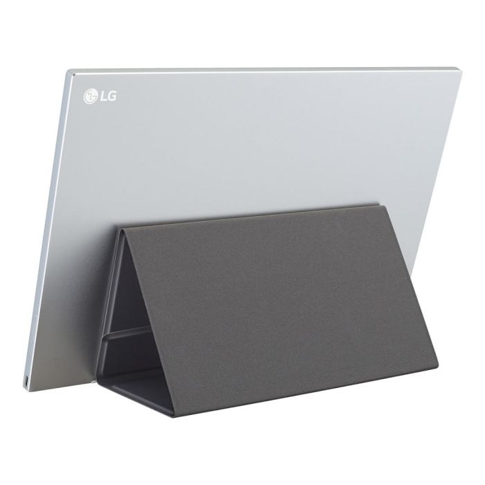 LG Monitor Portátil +view 16MR70 16" WQXGA Negro y Plata IPS DCI-P3 99% Ultraligero