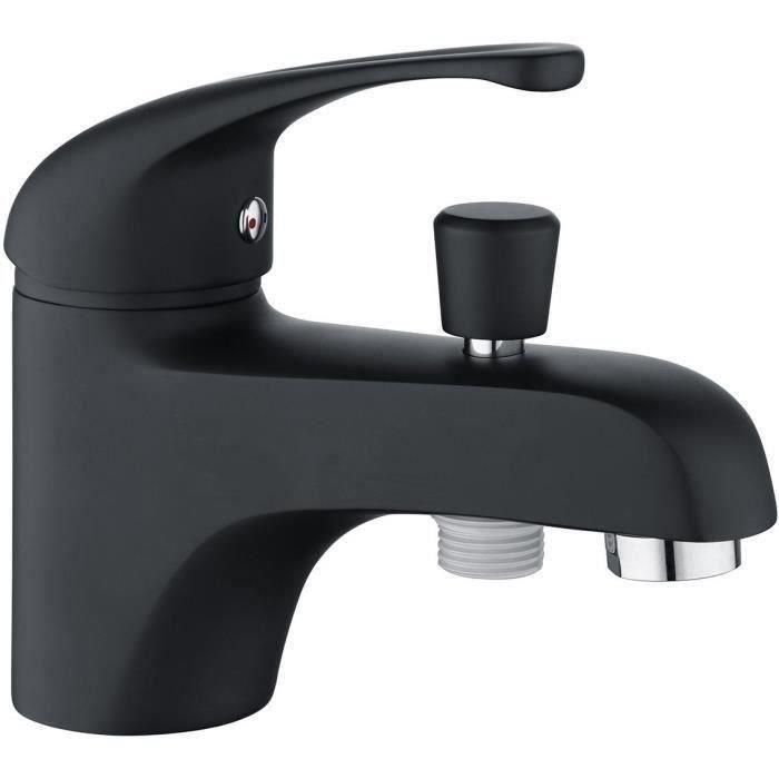 Mezclador de ducha de baño negro de un orificio FIRA Mezclador de ducha de baño negro de un orificio FIRA