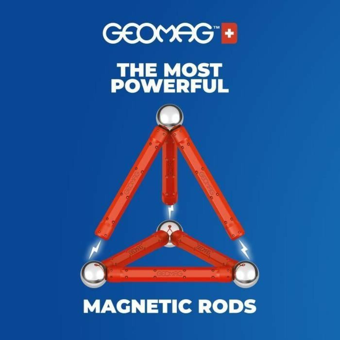 Geomag GEO0871772002819 Juego de Construcción Magnético Geometría Magnética Reciclada Clásica 24 Piezas 3D Educativo 4 Geomag GEO0871772002819 Juego de Construcción Magnético Geometría Magnética Reciclada Clásica 24 Piezas 3D Educativo 4