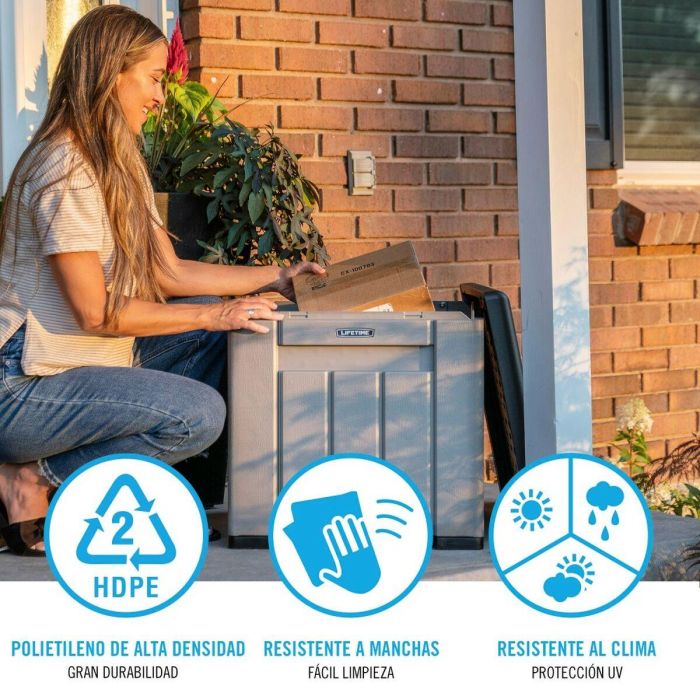 Mueble de almacenaje Lifetime 60372U Gris 51,2 x 50,8 x 51,2 cm 4 Mueble de almacenaje Lifetime 60372U Gris 51,2 x 50,8 x 51,2 cm 4