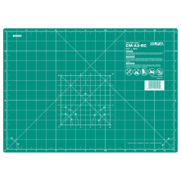 Plancha de corte Olfa 43 x 30 cm 3