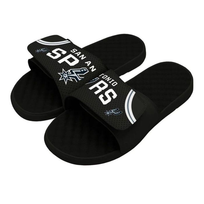 Chanclas para Hombre Islide San Antonio Spurs Negro M 0 Chanclas para Hombre Islide San Antonio Spurs Negro M 0