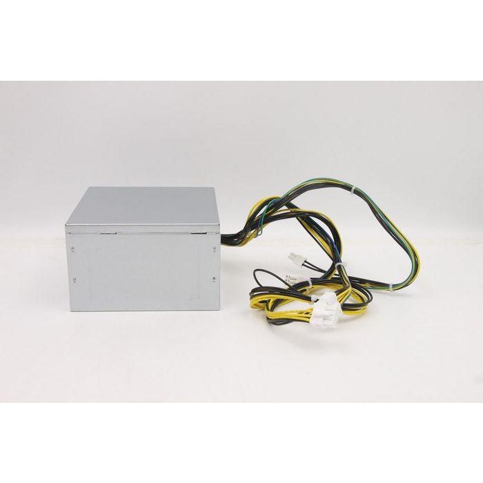 Lenovo ATX power supply unit with 500W capacity, 92% efficiency, 100-240Vac input voltage, and multiple connector options. 5