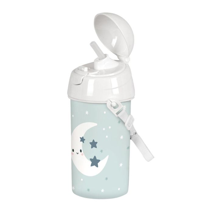 Botella de Agua Safta Luna Gris PVC 500 ml Botella de Agua Safta Luna Gris PVC 500 ml