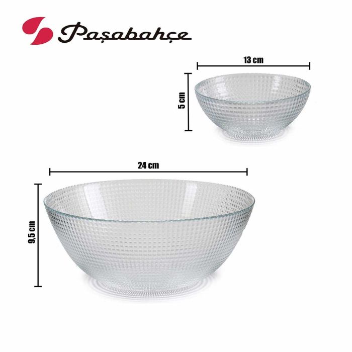 Pasabahce Juego 7 Bol Generation 27x16.5x40.5 cm (Set de 4) 4 Pasabahce Juego 7 Bol Generation 27x16.5x40.5 cm (Set de 4) 4